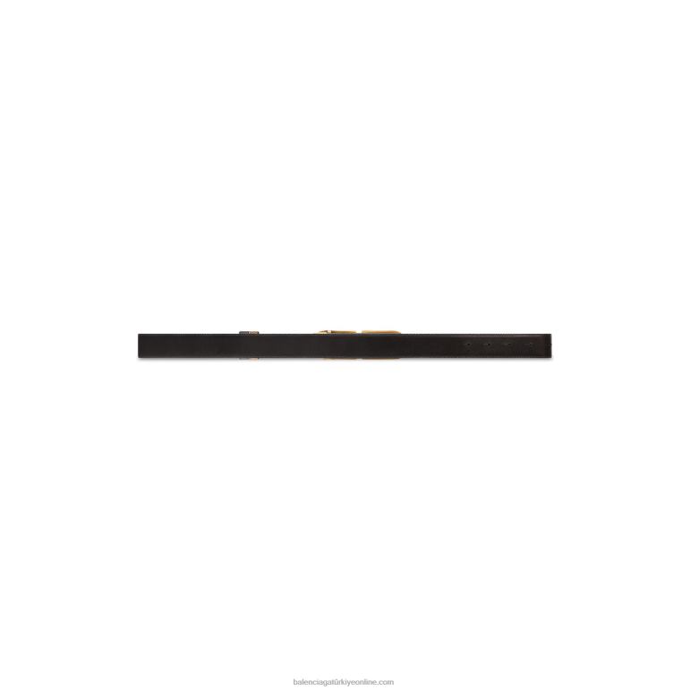 bej DBJ0F1454 erkekler geri dönüşümlü bb tuğralı kemer Balenciaga