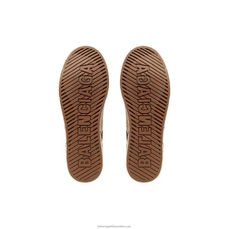 beyaz DBJ0F1217 erkekler paris yüksek top graffiti spor ayakkabı Balenciaga