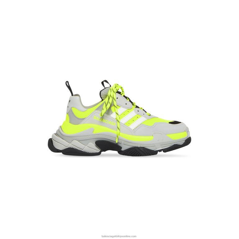 grip sarısı DBJ0F1231 erkek adidas triple s spor ayakkabı Balenciaga
