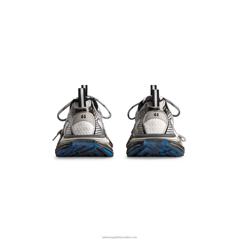koyu gri DBJ0F1242 erkek 3xl spor ayakkabı yıpranmış Balenciaga