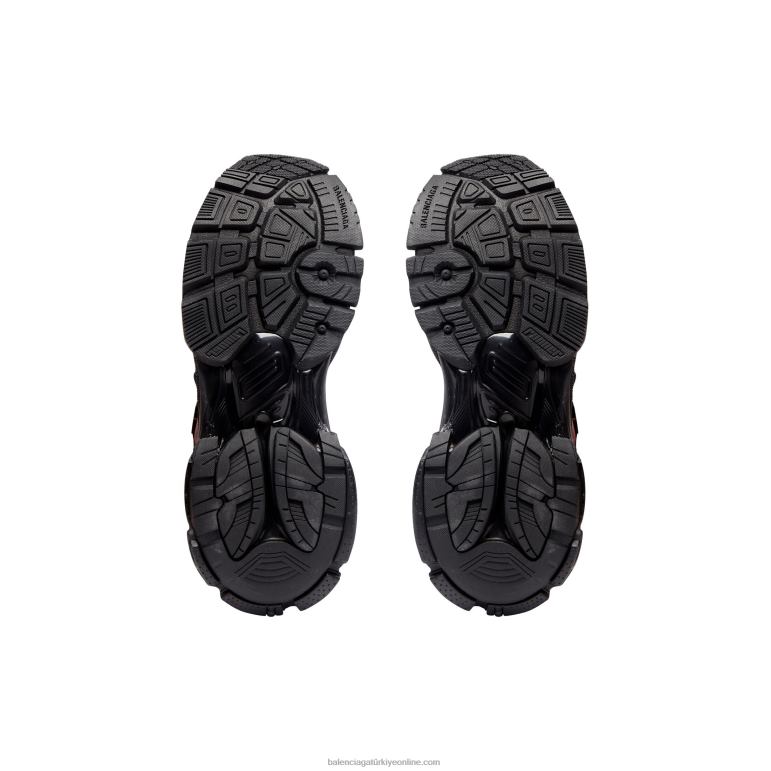 siyah DBJ0F1173 erkek koşucu grafiti spor ayakkabı Balenciaga