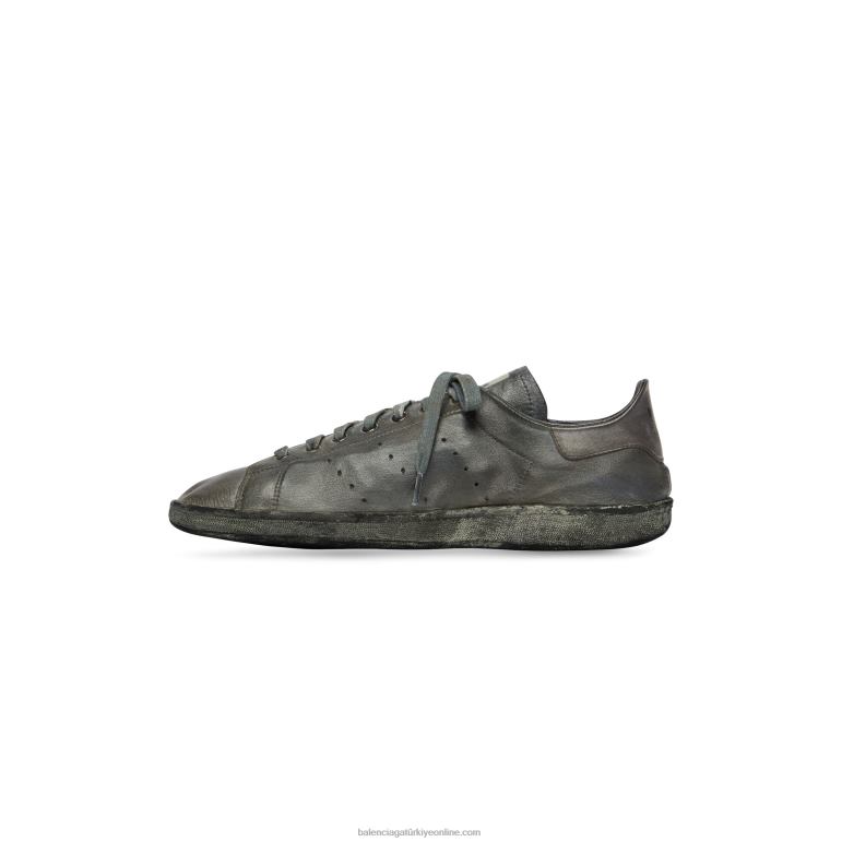 siyah DBJ0F1228 adidas stan smith yıpranmış erkek spor ayakkabı Balenciaga