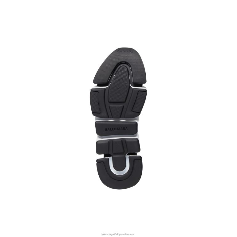 siyah DBJ0F1248 erkekler speed 2.0 geri dönüştürülmüş örgü spor ayakkabı reflektif boydan boya logo Balenciaga