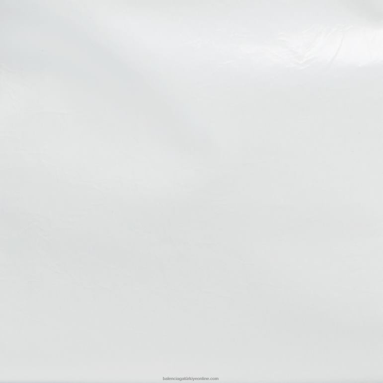 beyaz DBJ0F418 erkek çöp torbası büyük kese Balenciaga