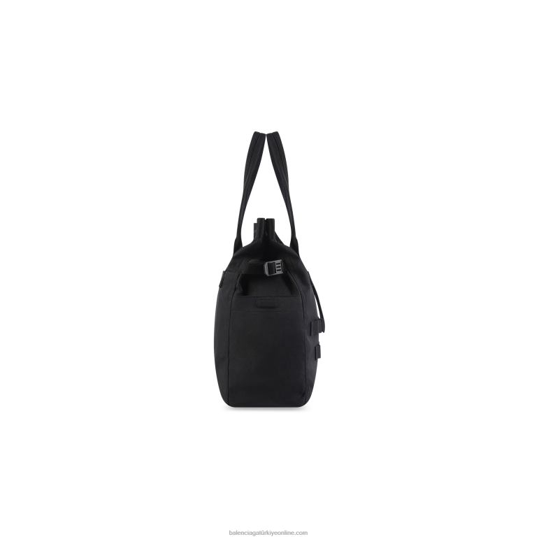 siyah DBJ0F1339 erkekler ordu orta tote çanta Balenciaga