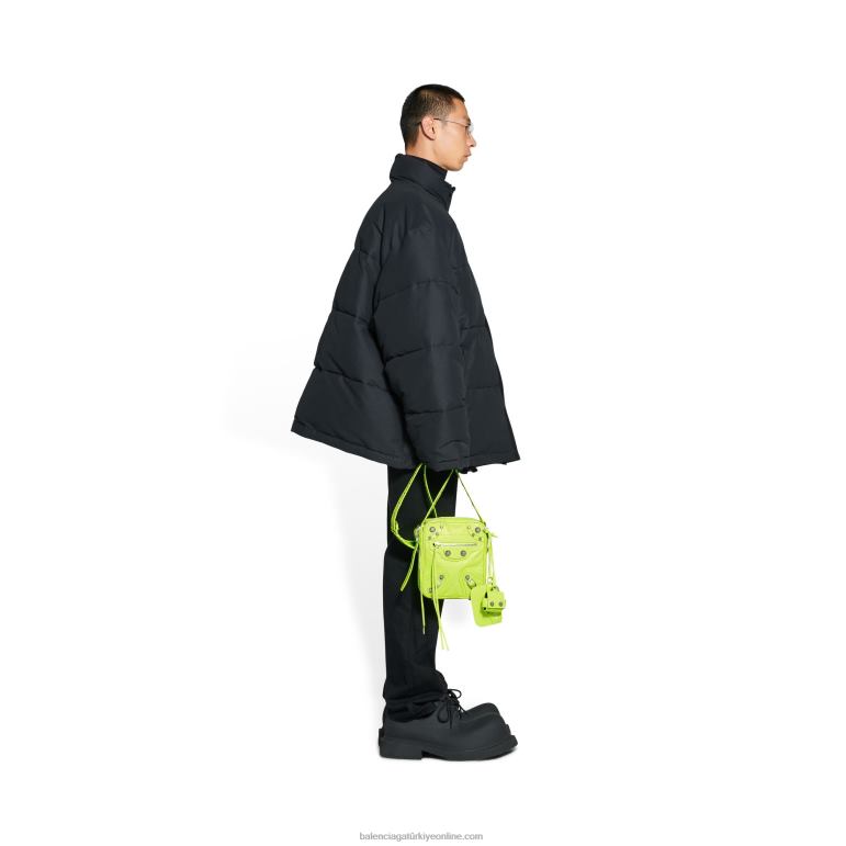 grip sarısı DBJ0F1287 erkekler le cagole çapraz askılı çanta Balenciaga