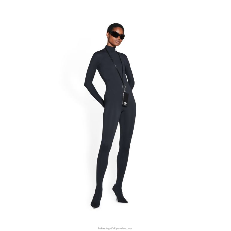 siyah DBJ0F1360 anahtarlık üzerinde erkek adidas kart kutusu Balenciaga