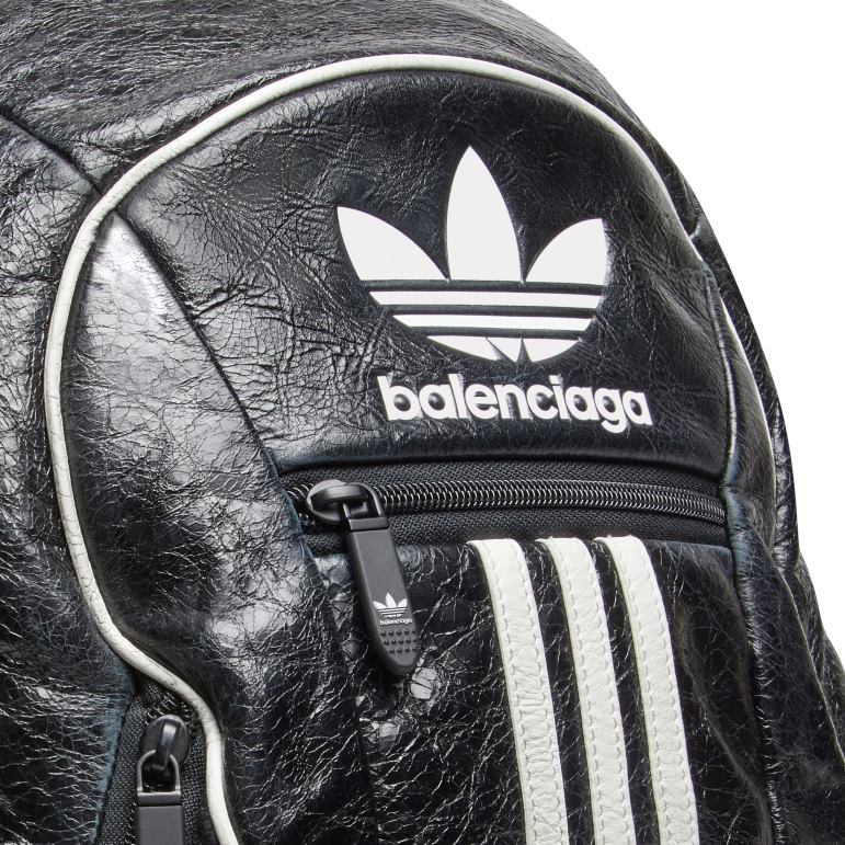 siyah DBJ0F1273 erkek adidas büyük sırt çantası Balenciaga