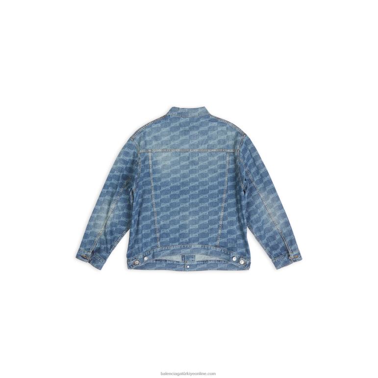 mavi DBJ0F943 erkek bb tuğrası büyük kesim ceket Balenciaga