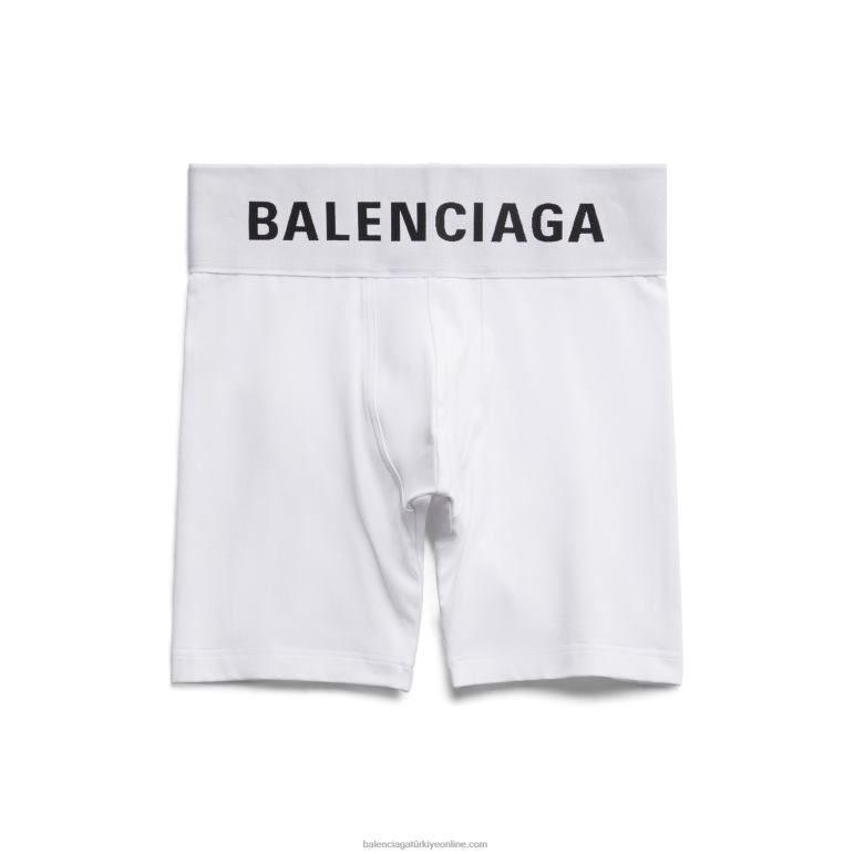 beyaz DBJ0F1009 erkekler yarı yolda boxer külot Balenciaga