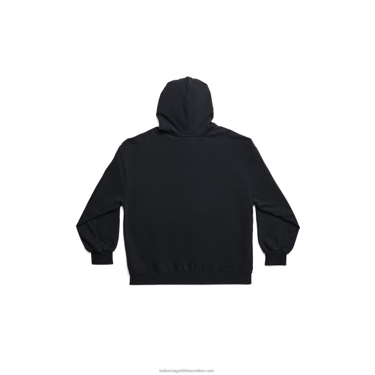 altın DBJ0F30 erkekler dış döngü fermuarlı kapşonlu küçük kalıp Balenciaga