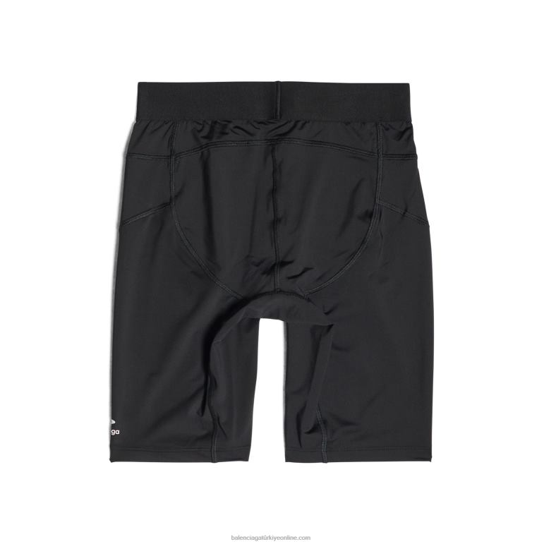 siyah DBJ0F1151 erkekler 3b spor ikonu uzun sportif boksör Balenciaga