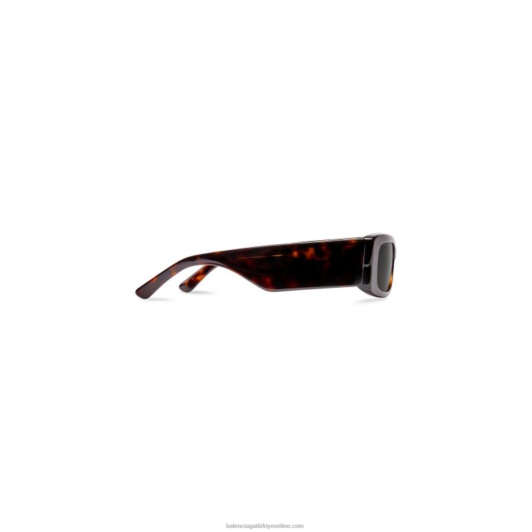 Havana DBJ0F696 kadın max dikdörtgen güneş gözlüğü Balenciaga
