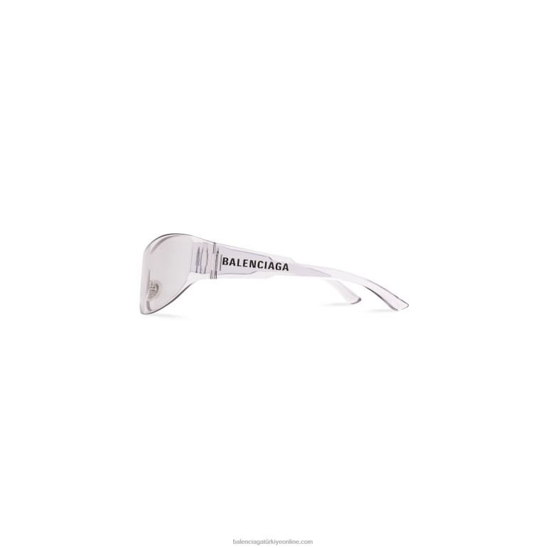 kristal DBJ0F695 kadın mono kedi 2.0 güneş gözlüğü Balenciaga