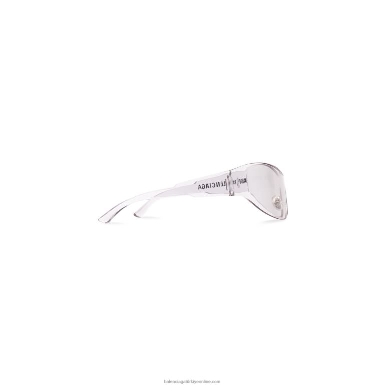 kristal DBJ0F695 kadın mono kedi 2.0 güneş gözlüğü Balenciaga