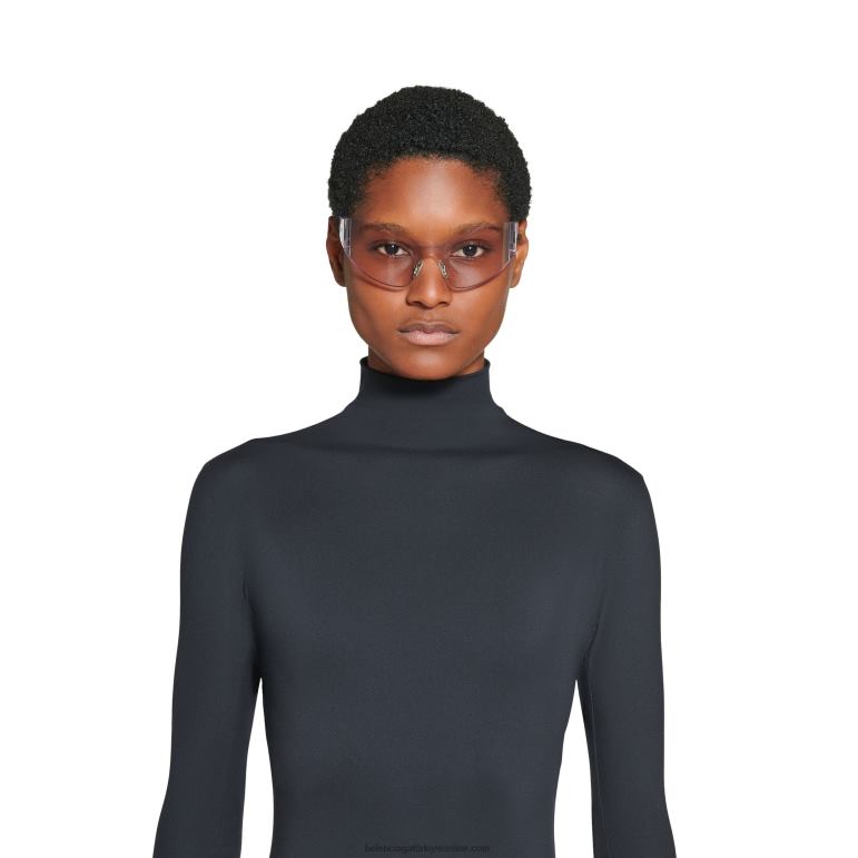 kristal DBJ0F695 kadın mono kedi 2.0 güneş gözlüğü Balenciaga