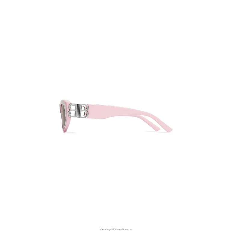 pembe DBJ0F729 kadın hanedanı d-çerçeve güneş gözlüğü Balenciaga