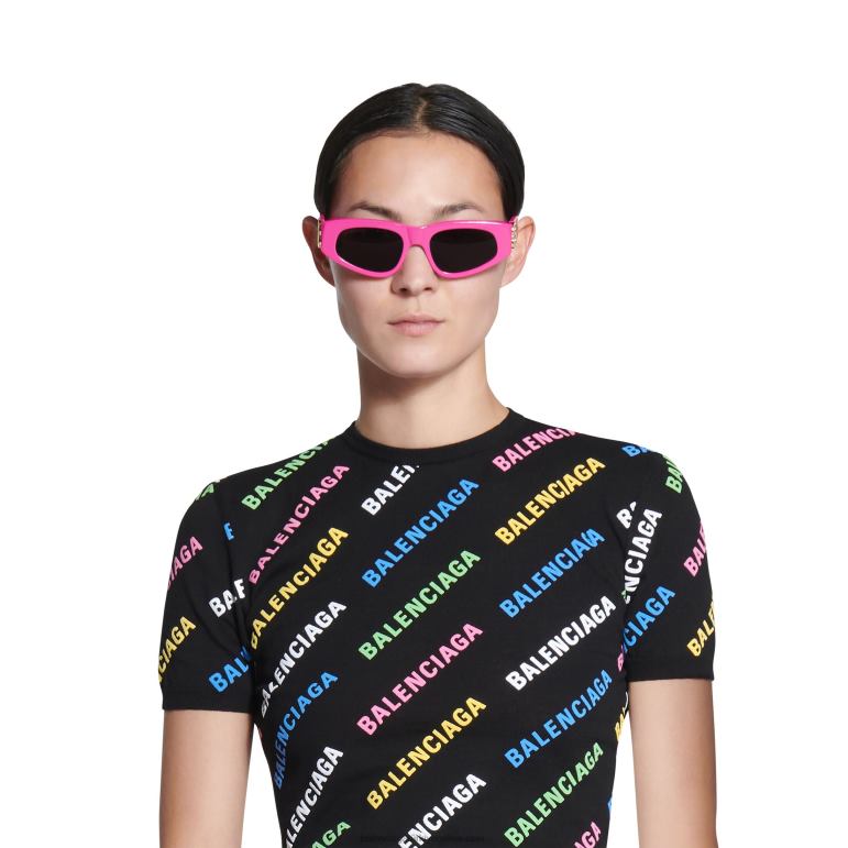 pembe DBJ0F731 kadın hanedanı d-çerçeve güneş gözlüğü Balenciaga