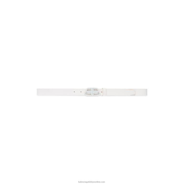 beyaz DBJ0F841 kadın bb kemer Balenciaga