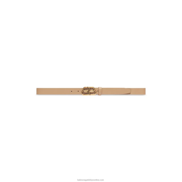 kum DBJ0F771 kadın bb ince kemer Balenciaga