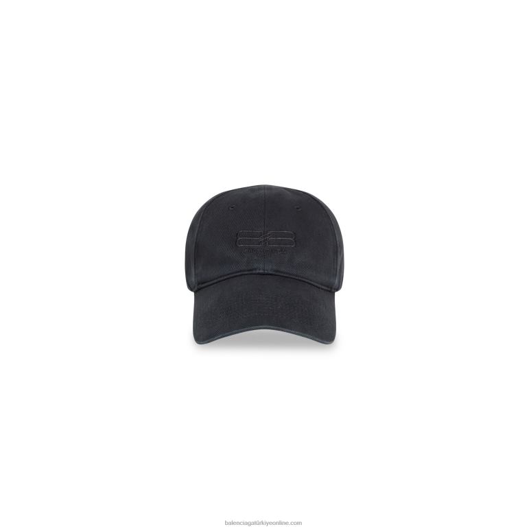 siyah DBJ0F720 kadın bb paris simge kapağı Balenciaga