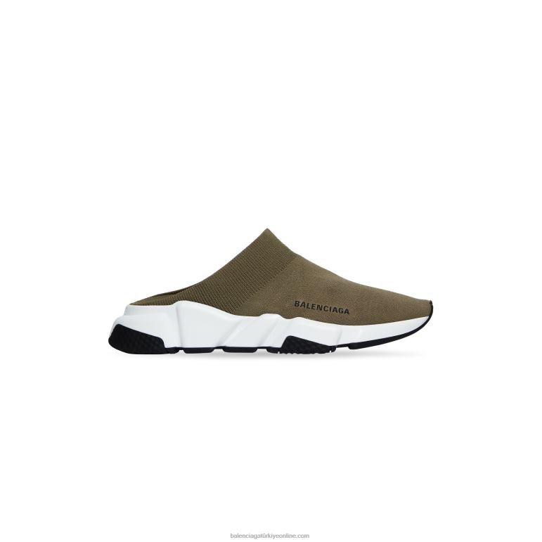 Koyu bej DBJ0F117 kadın hızlı geri dönüşümlü örgü katır Balenciaga