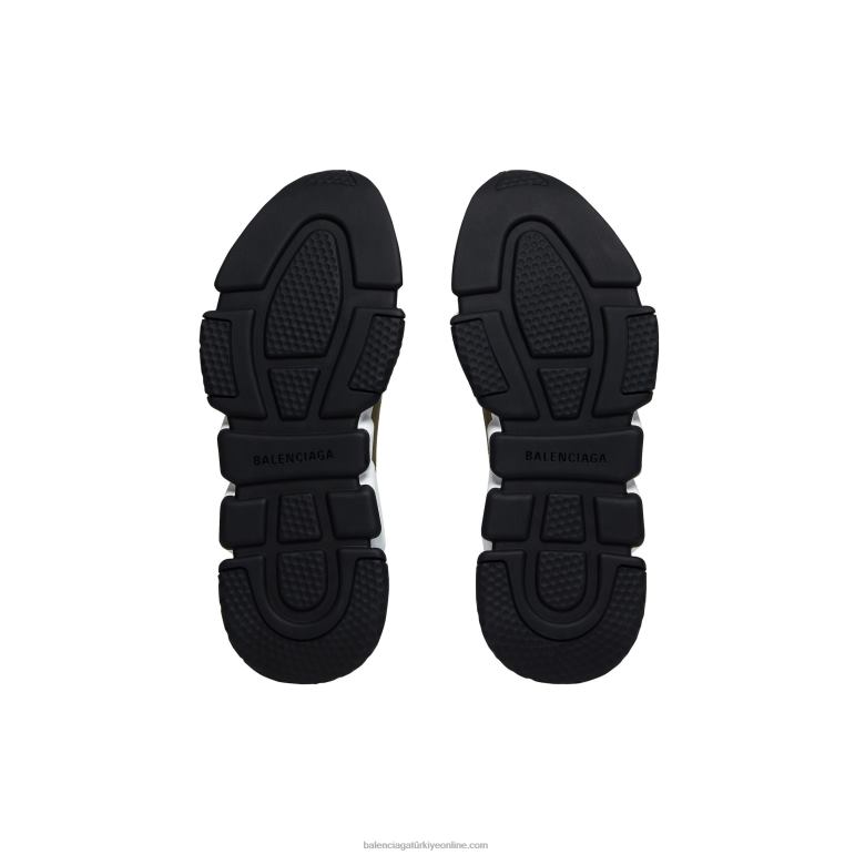 Koyu bej DBJ0F117 kadın hızlı geri dönüşümlü örgü katır Balenciaga