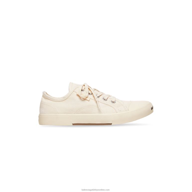 beyaz DBJ0F242 kadın paris düşük üst spor ayakkabı Balenciaga