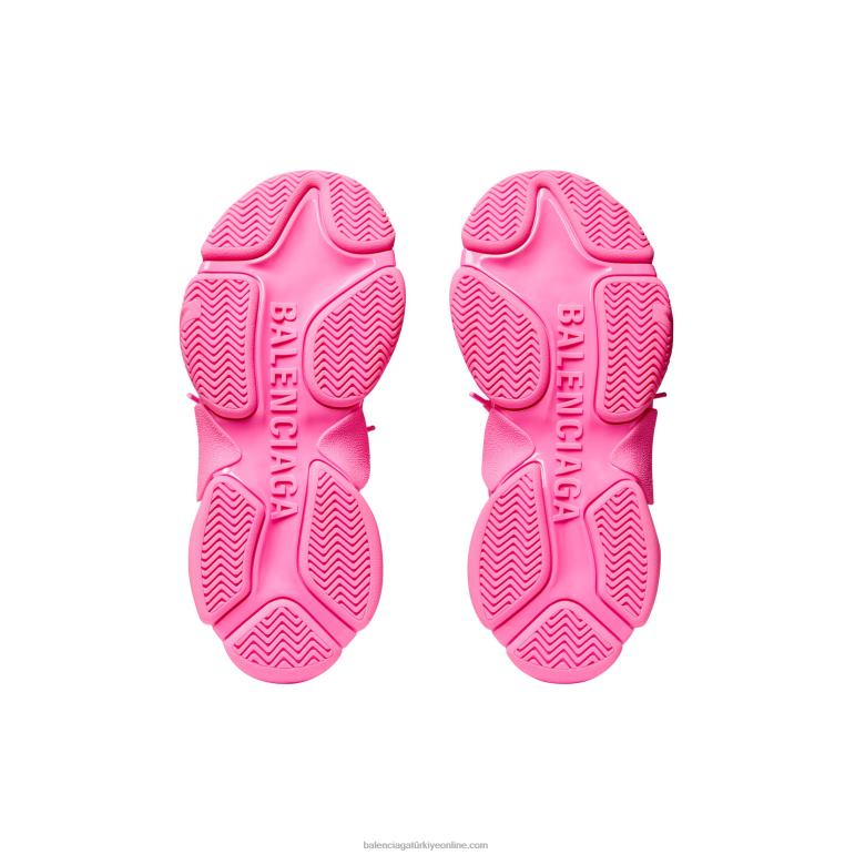 pembe DBJ0F140 kadın üçlü s spor ayakkabı Balenciaga