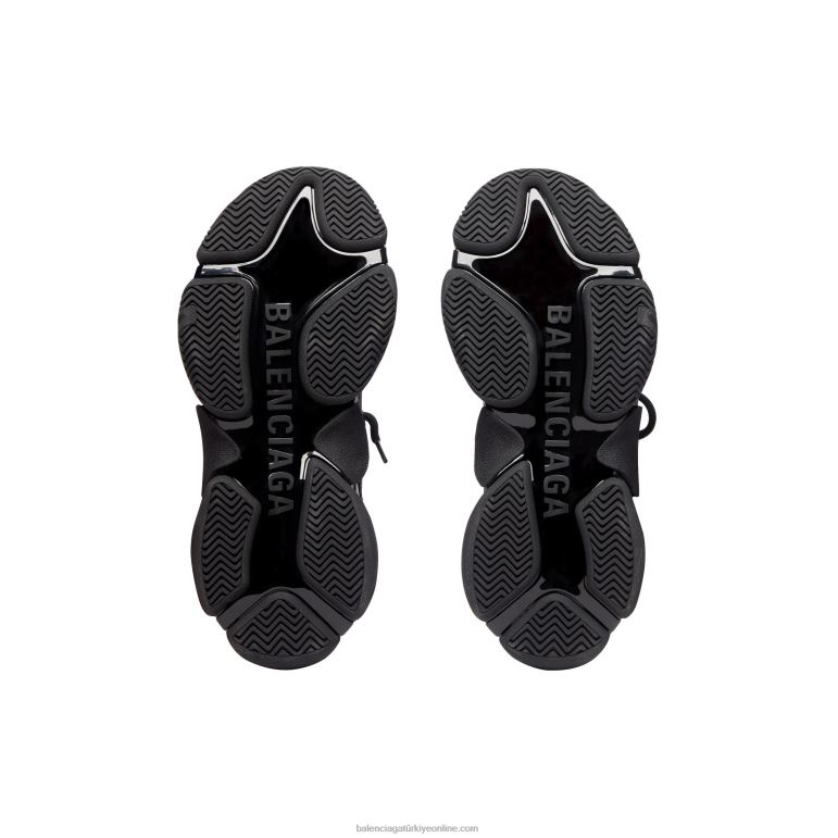 siyah DBJ0F139 kadın üçlü s spor ayakkabı Balenciaga