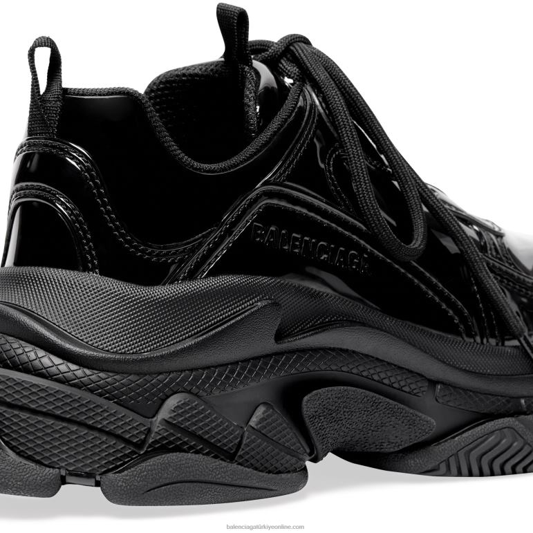siyah DBJ0F139 kadın üçlü s spor ayakkabı Balenciaga