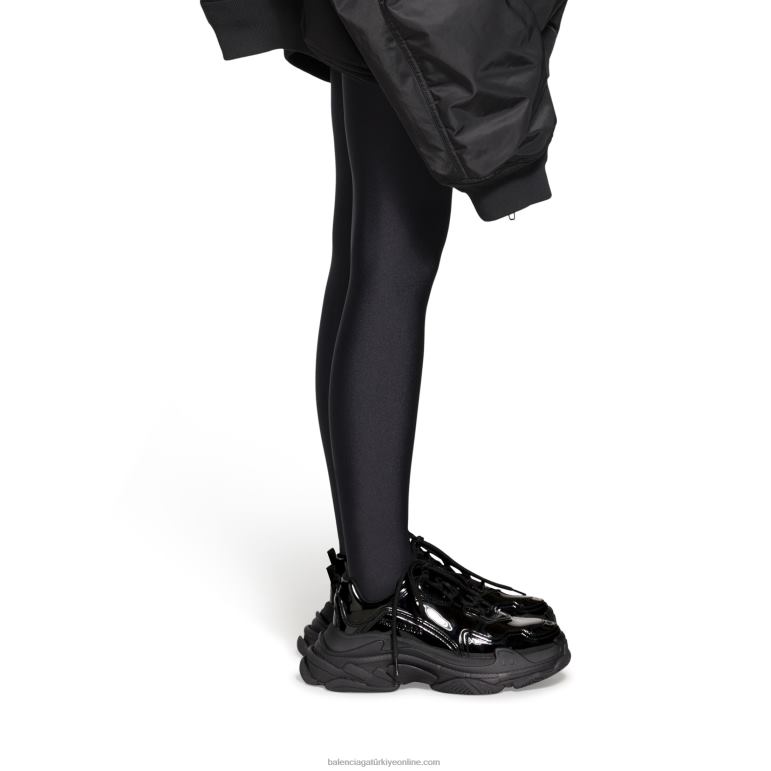 siyah DBJ0F139 kadın üçlü s spor ayakkabı Balenciaga