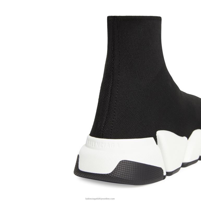 siyah DBJ0F260 kadın speed 2.0 lift geri dönüştürülmüş örgü spor ayakkabı Balenciaga