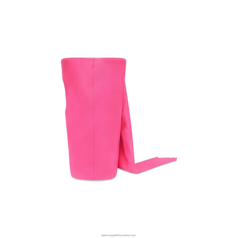 flu pembe DBJ0F432 kadın eldiven büyük tote çanta Balenciaga
