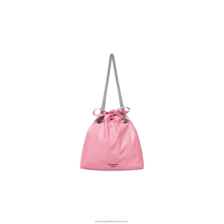 pembe DBJ0F297 kadınlar küçük el çantasını eziyor Balenciaga