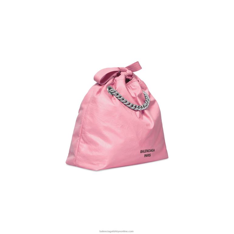 pembe DBJ0F297 kadınlar küçük el çantasını eziyor Balenciaga