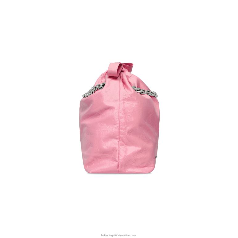 pembe DBJ0F297 kadınlar küçük el çantasını eziyor Balenciaga