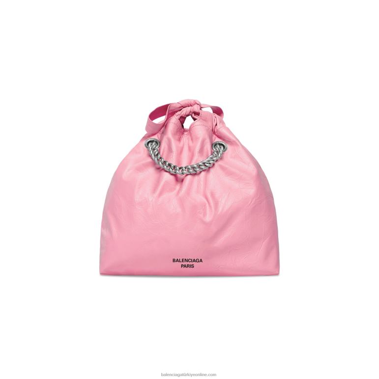 pembe DBJ0F297 kadınlar küçük el çantasını eziyor Balenciaga