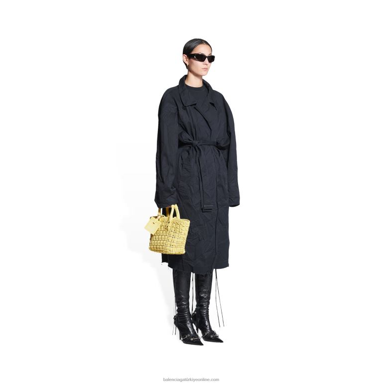 sarı DBJ0F413 kadın bistro xs askılı sepet Balenciaga