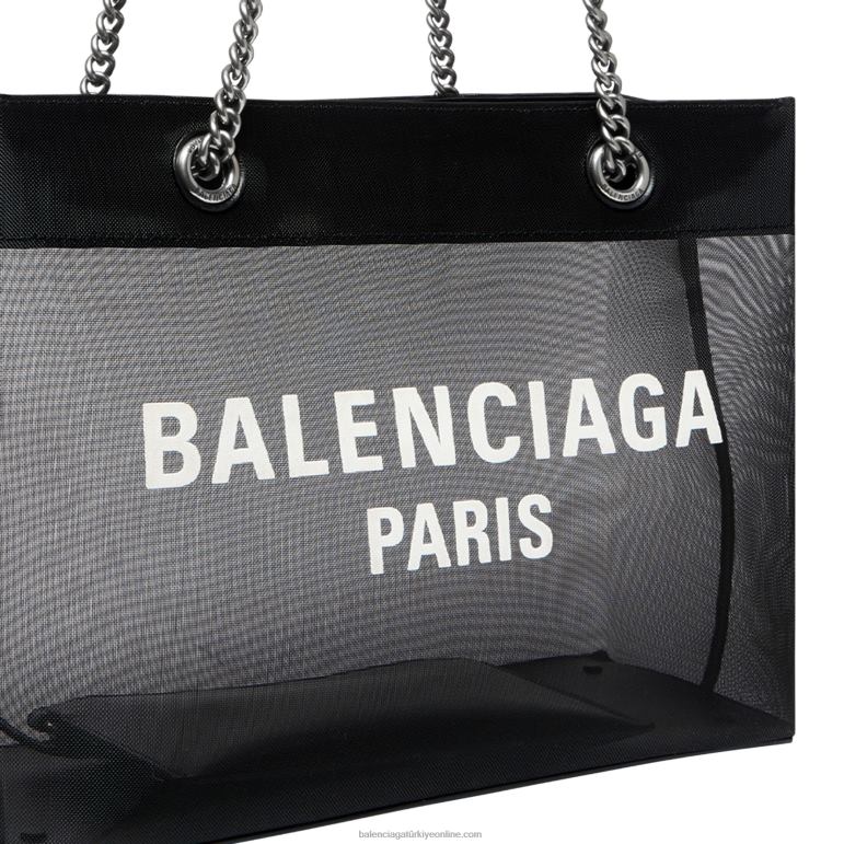 siyah DBJ0F1262 kadın duty free orta tote çanta Balenciaga