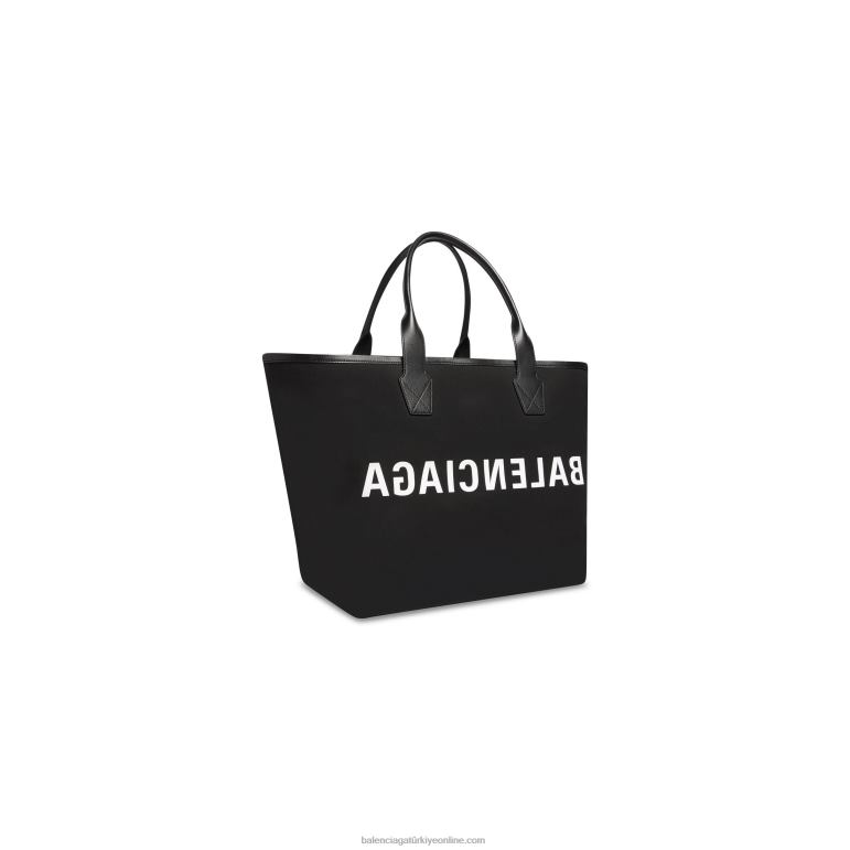 siyah DBJ0F1282 kadın jumbo büyük tote çanta Balenciaga