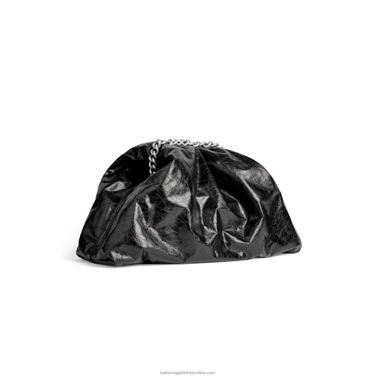 siyah DBJ0F433 kadın kirpi büyük çanta Balenciaga