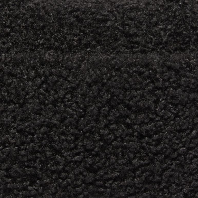 siyah DBJ0F469 kadın kürklü kum saati askılı küçük çanta Balenciaga