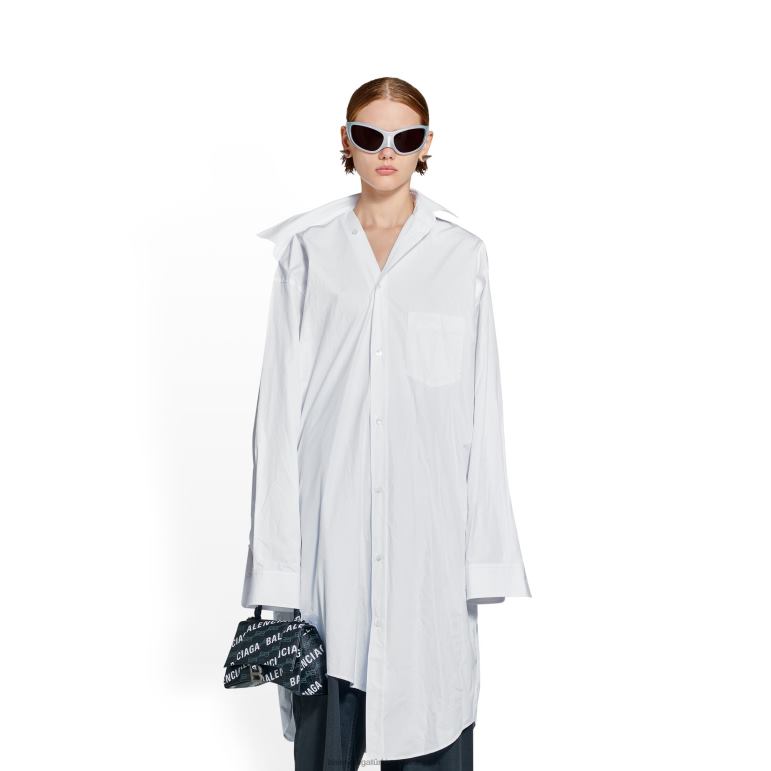 siyah DBJ0F546 kadın kum saati küçük el çantası bb monogram kaplı kanvas ve boydan boya logo Balenciaga