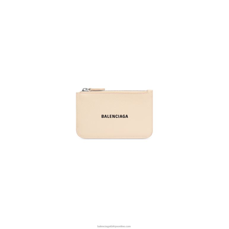 kum DBJ0F578 kadın nakit büyük uzun madeni para ve kart sahibi Balenciaga
