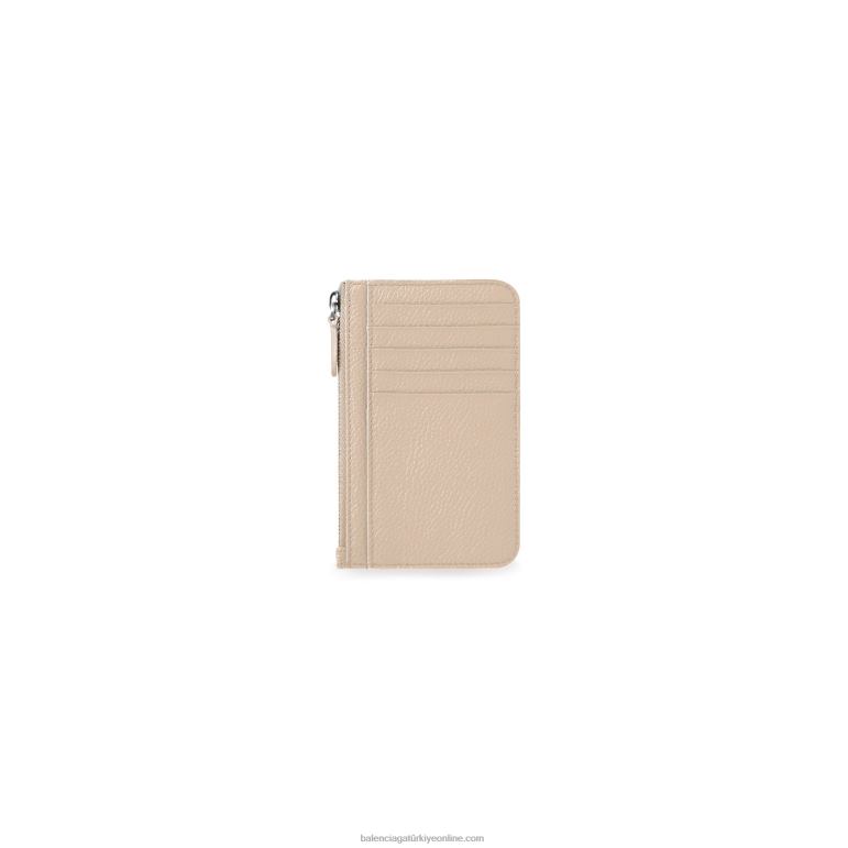 kum DBJ0F578 kadın nakit büyük uzun madeni para ve kart sahibi Balenciaga