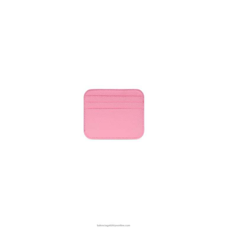 pembe DBJ0F650 bölünmüş kadın nakit kart sahibi Balenciaga