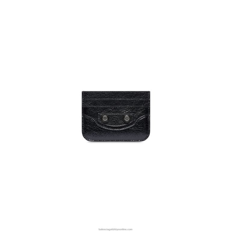 siyah DBJ0F569 kadın le cagole kart sahibi Balenciaga