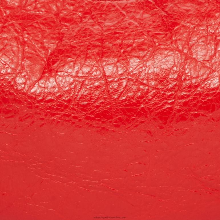 kırmızı DBJ0F338 kadın le cagole xs omuz çantası Balenciaga