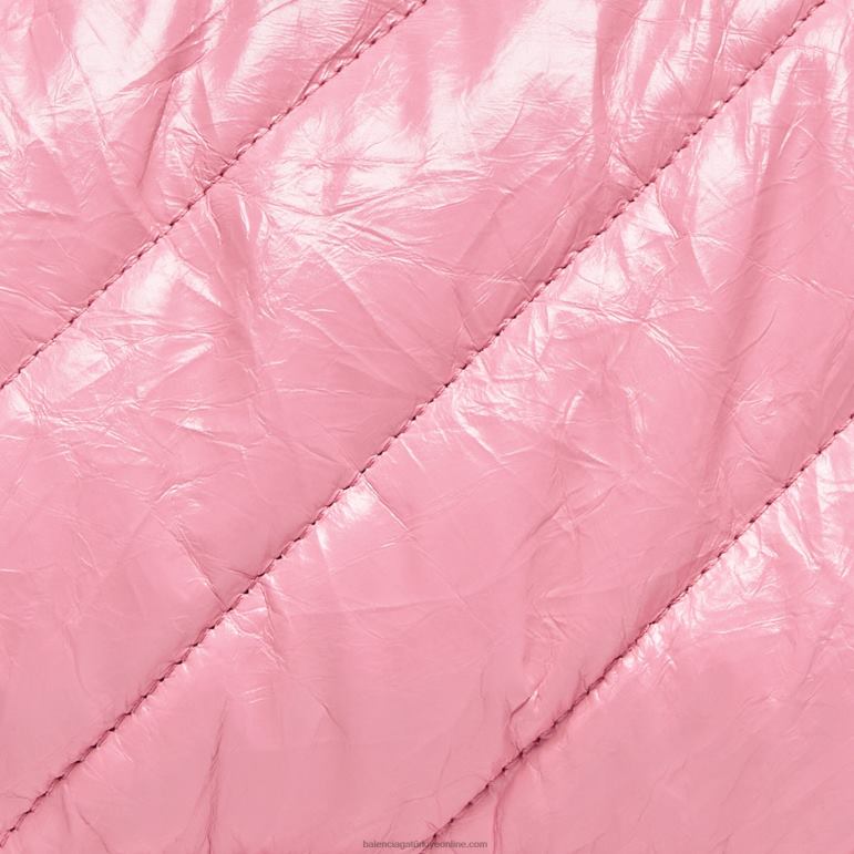 pembe DBJ0F332 kadın küçük zincir çanta kapitone ezmek Balenciaga
